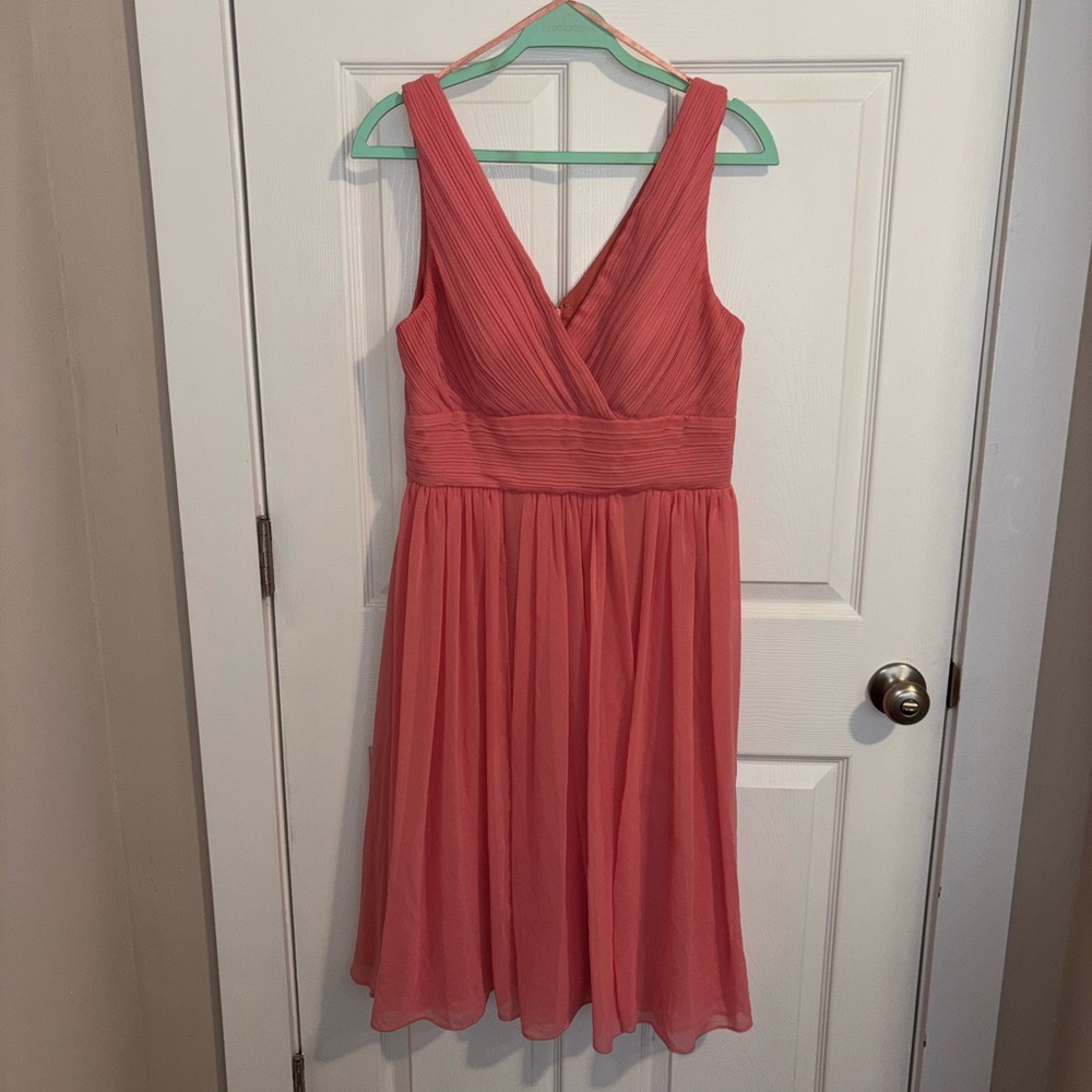 Eliza J Women’s Pink Chiffon Fit & Flare